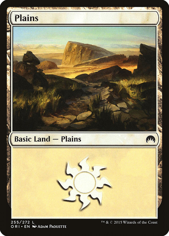 Plains (255) [Magic Origins] | Boutique FDB TCG