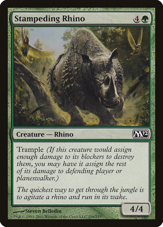 Stampeding Rhino [Magic 2012] | Boutique FDB TCG