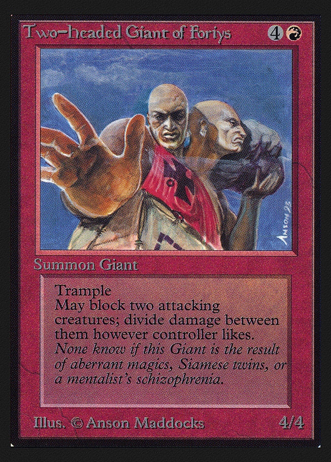 Two-Headed Giant of Foriys [Collectors' Edition] | Boutique FDB TCG