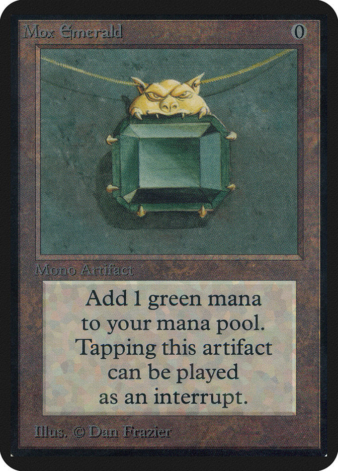 Mox Emerald [Alpha Edition] | Boutique FDB TCG