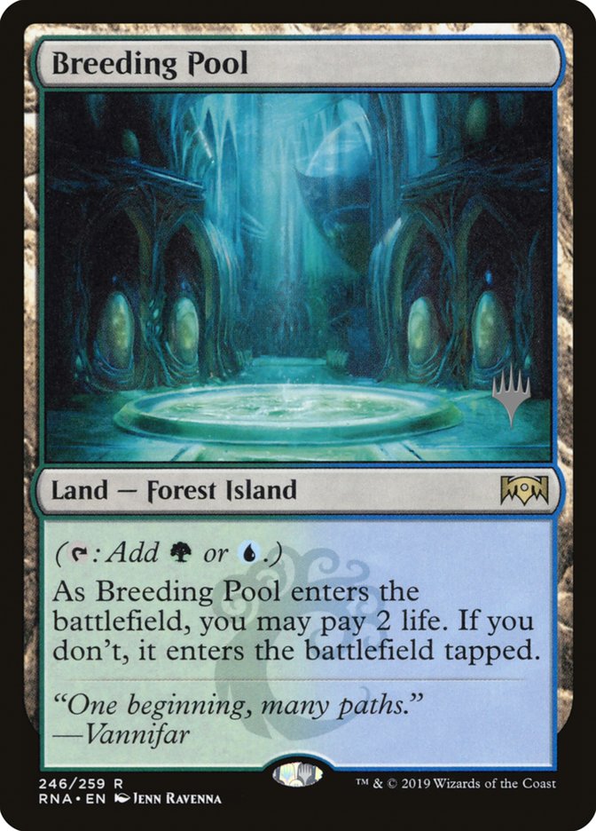 Breeding Pool (Promo Pack) [Ravnica Allegiance Promos] | Boutique FDB TCG