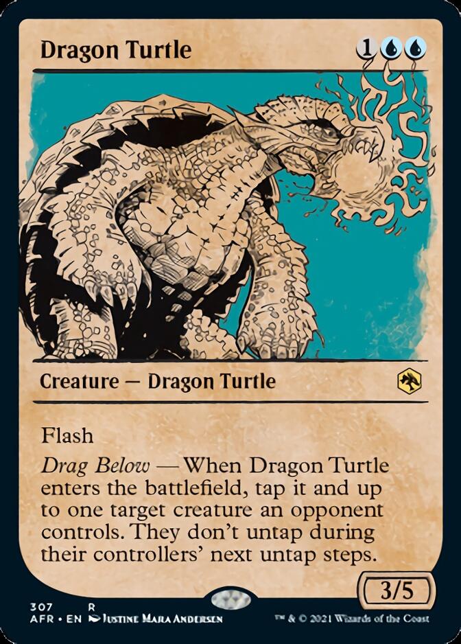 Dragon Turtle (Showcase) [Dungeons & Dragons: Adventures in the Forgotten Realms] | Boutique FDB TCG