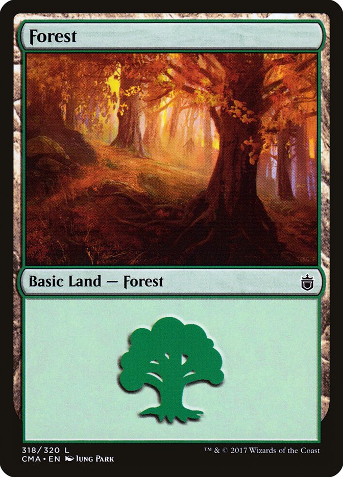 Forest (318) [Commander Anthology] | Boutique FDB TCG