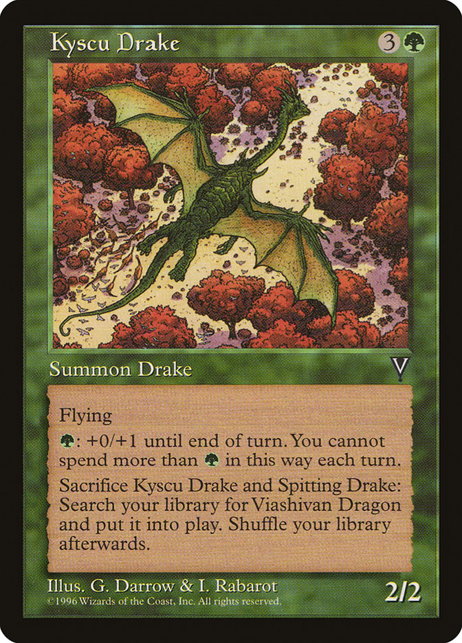 Kyscu Drake [Visions] | Boutique FDB TCG
