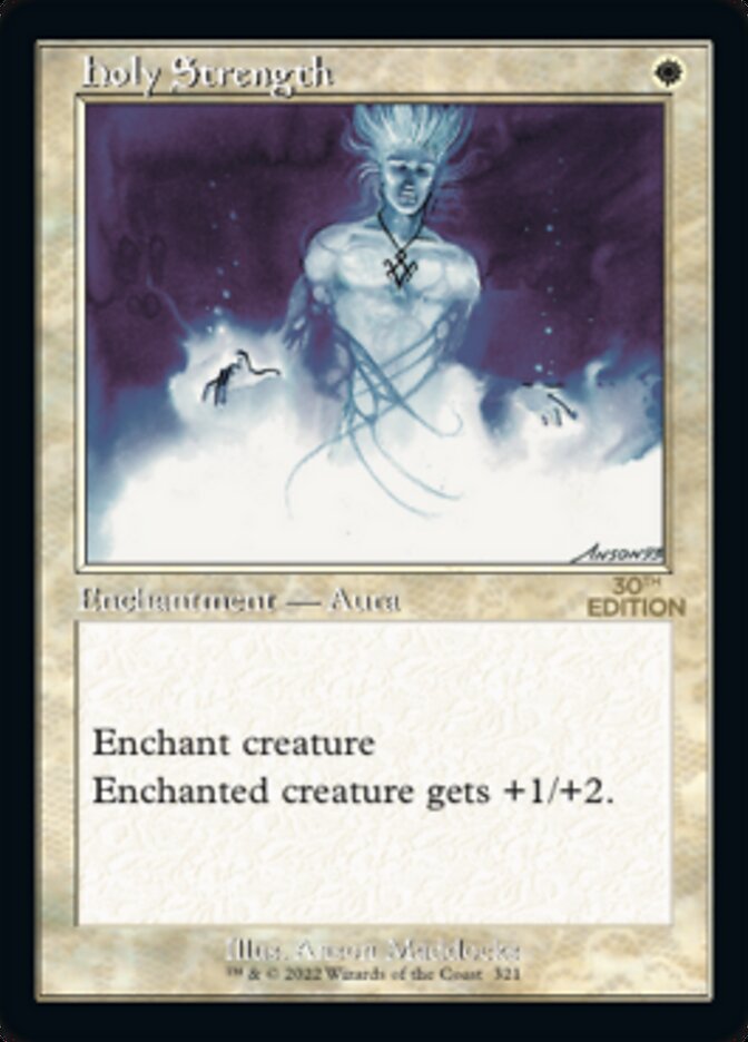 Holy Strength (Retro) [30th Anniversary Edition] | Boutique FDB TCG
