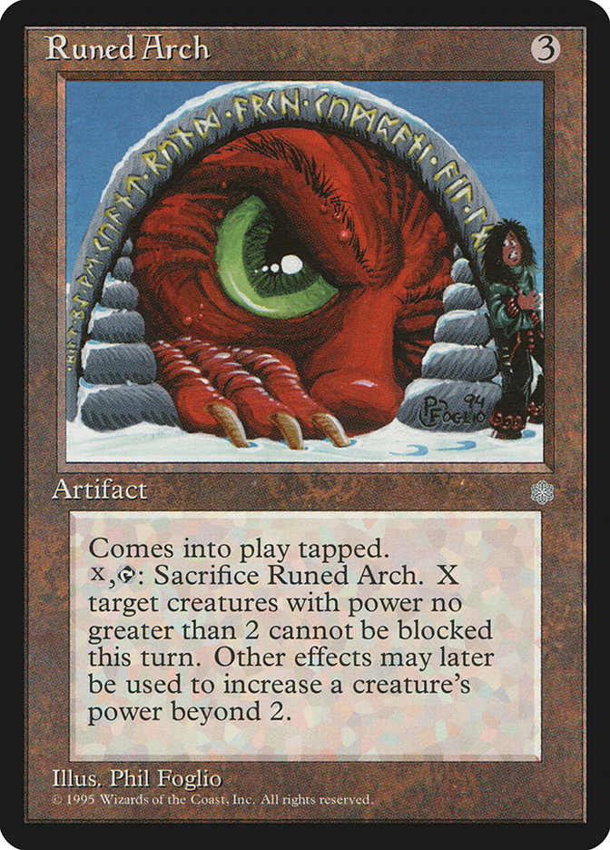 Runed Arch [Ice Age] | Boutique FDB TCG