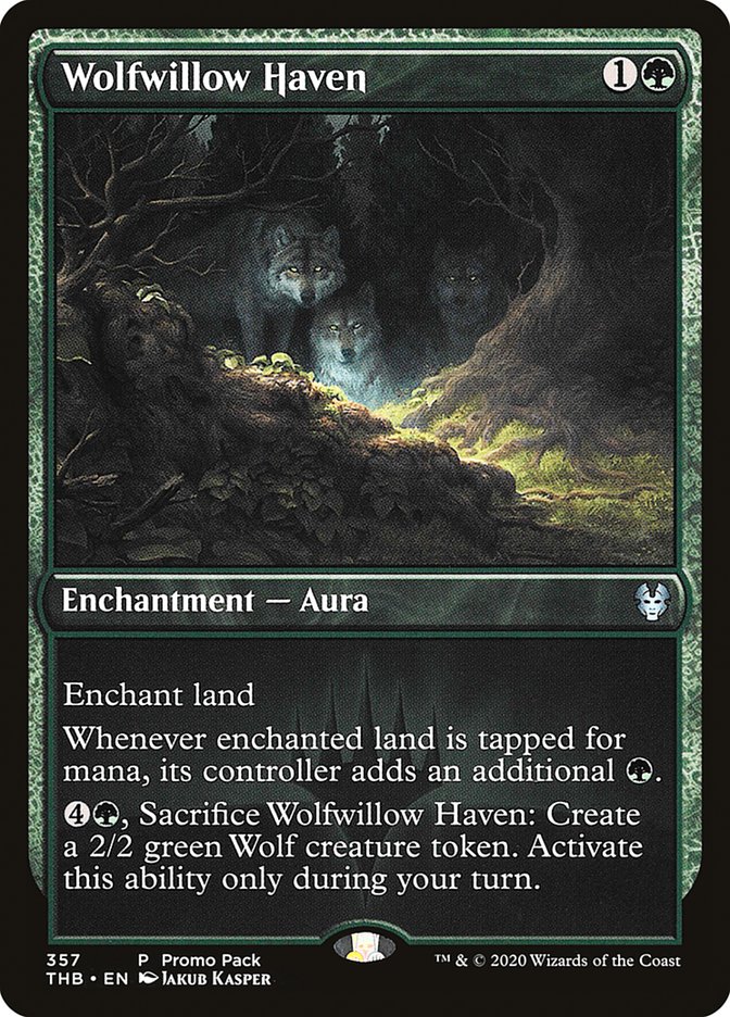 Wolfwillow Haven (Promo Pack) [Theros Beyond Death Promos] | Boutique FDB TCG