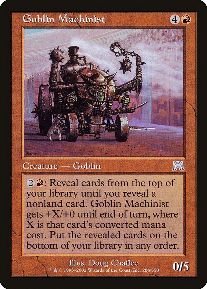 Goblin Machinist [Onslaught] | Boutique FDB TCG