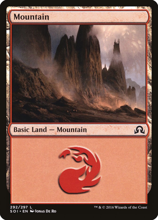 Mountain (292) [Shadows over Innistrad] | Boutique FDB TCG