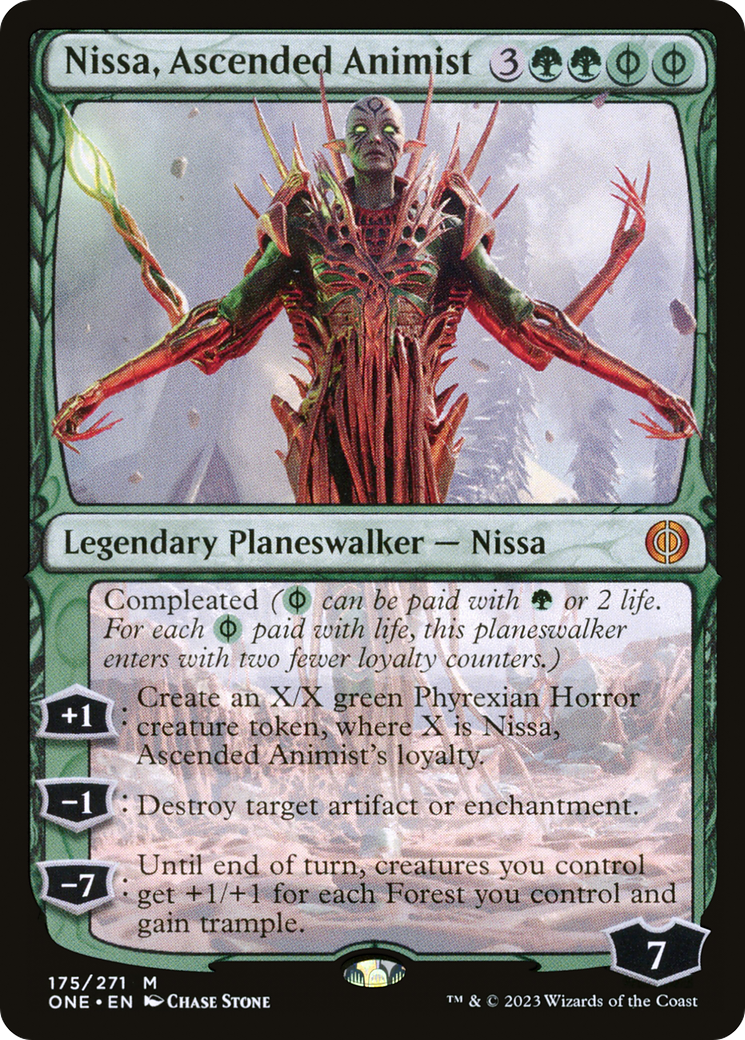 Nissa, Ascended Animist [Phyrexia: All Will Be One] | Boutique FDB TCG