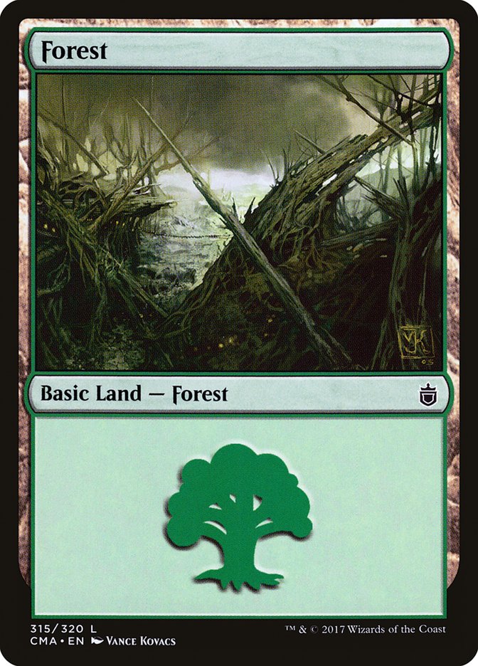 Forest (315) [Commander Anthology] | Boutique FDB TCG