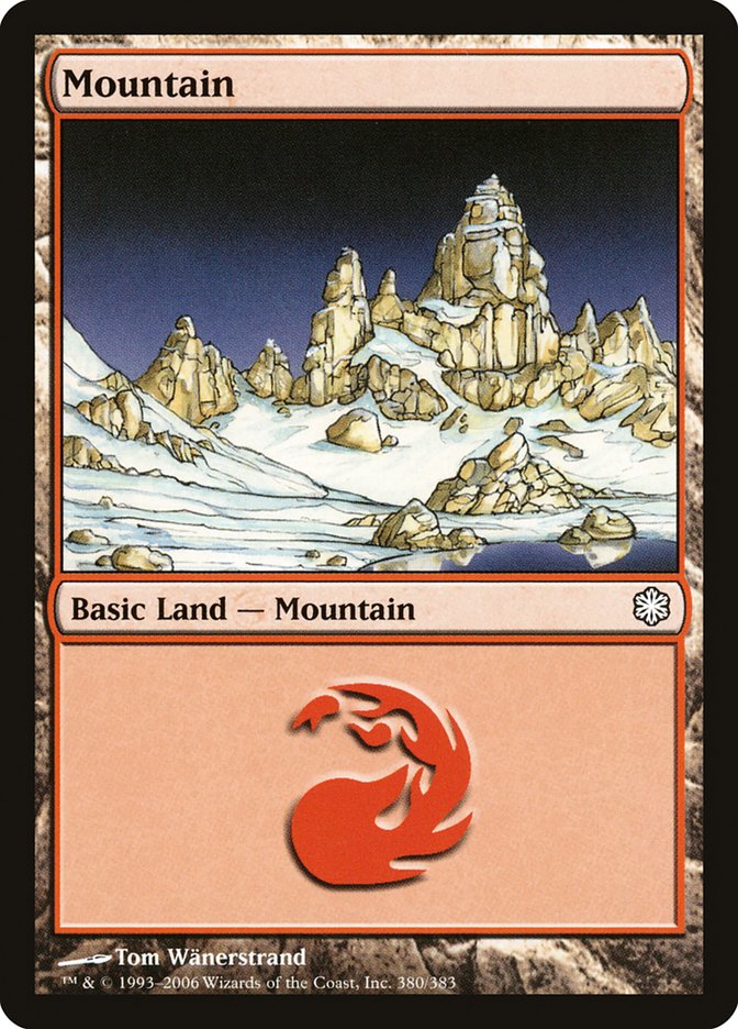 Mountain (380) [Coldsnap Theme Decks] | Boutique FDB TCG