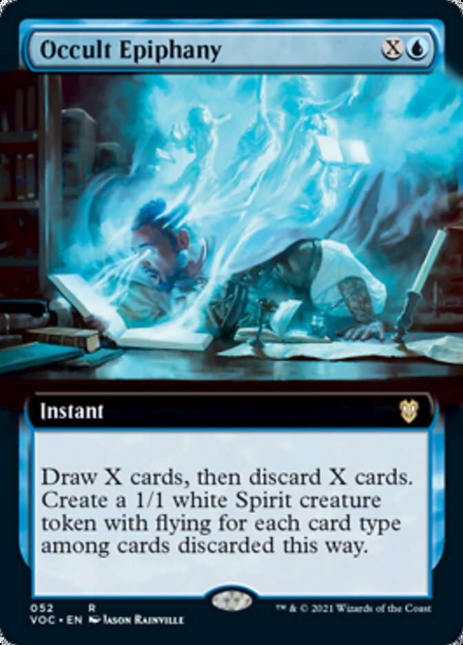 Occult Epiphany (Extended Art) [Innistrad: Crimson Vow Commander] | Boutique FDB TCG