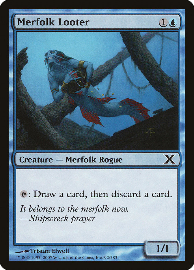 Merfolk Looter [Tenth Edition] | Boutique FDB TCG