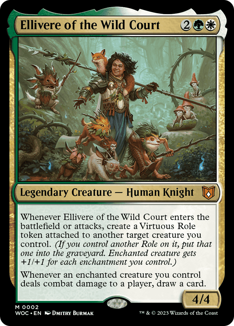 Ellivere of the Wild Court [Wilds of Eldraine Commander] | Boutique FDB TCG