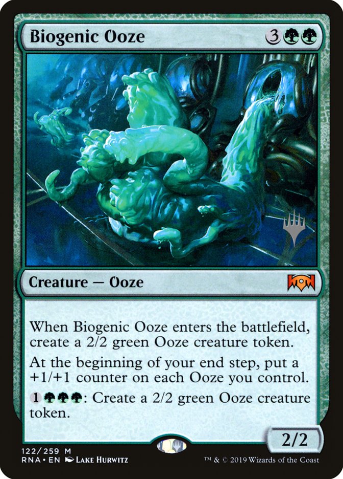 Biogenic Ooze (Promo Pack) [Ravnica Allegiance Promos] | Boutique FDB TCG