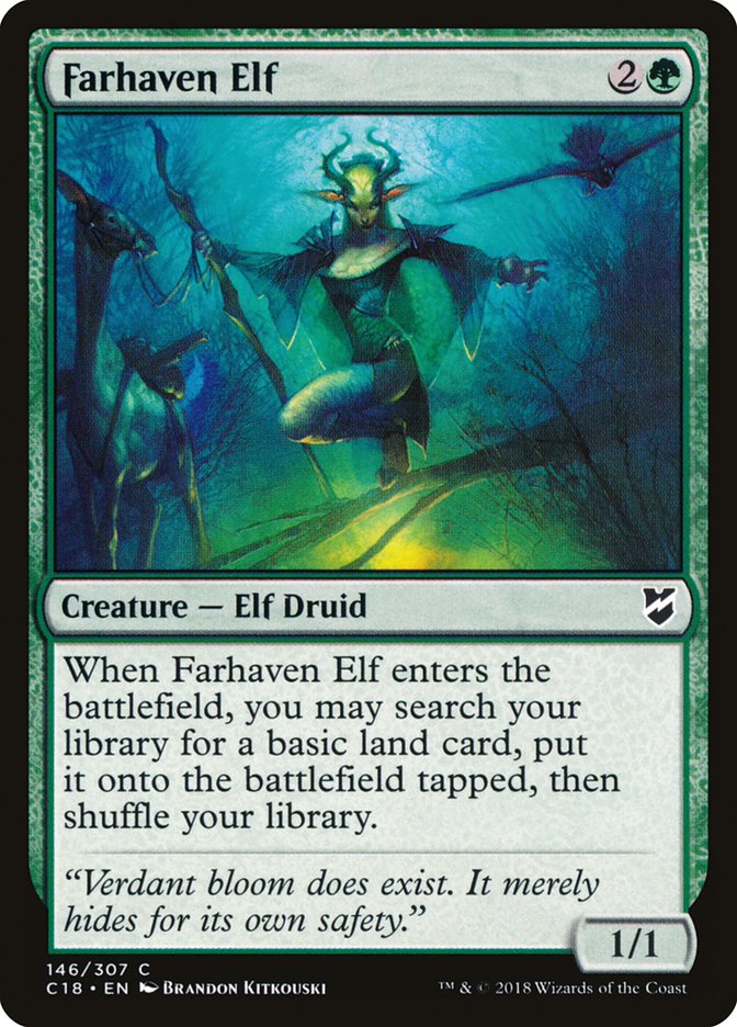 Farhaven Elf [Commander 2018] | Boutique FDB TCG