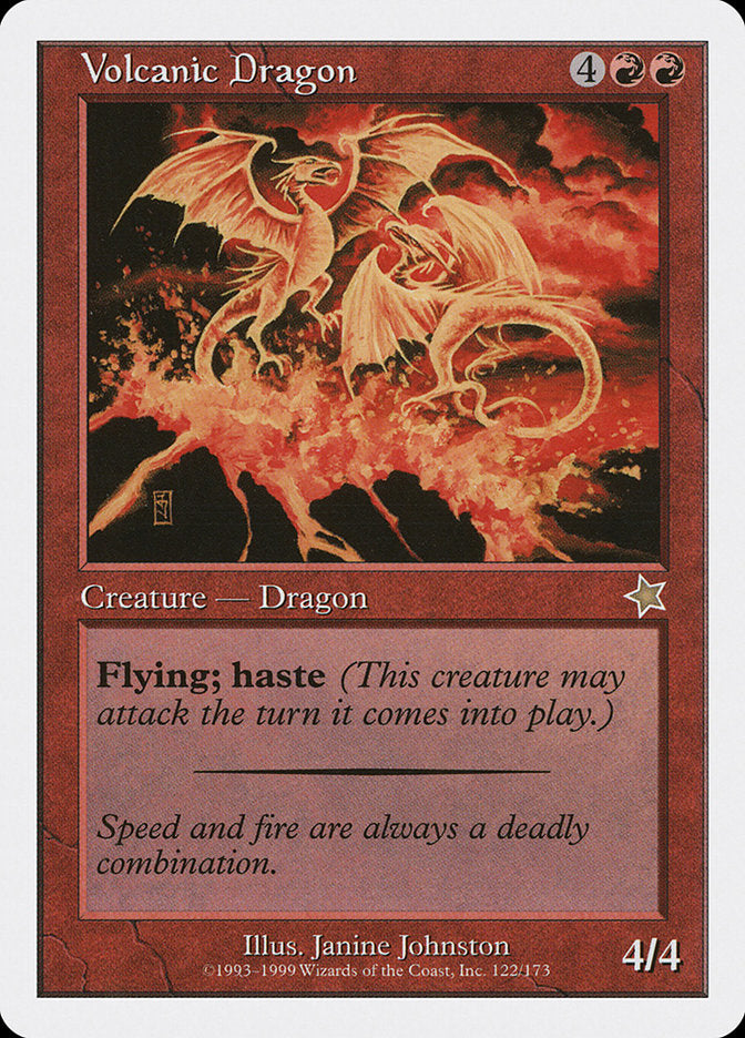 Volcanic Dragon [Starter 1999] | Boutique FDB TCG