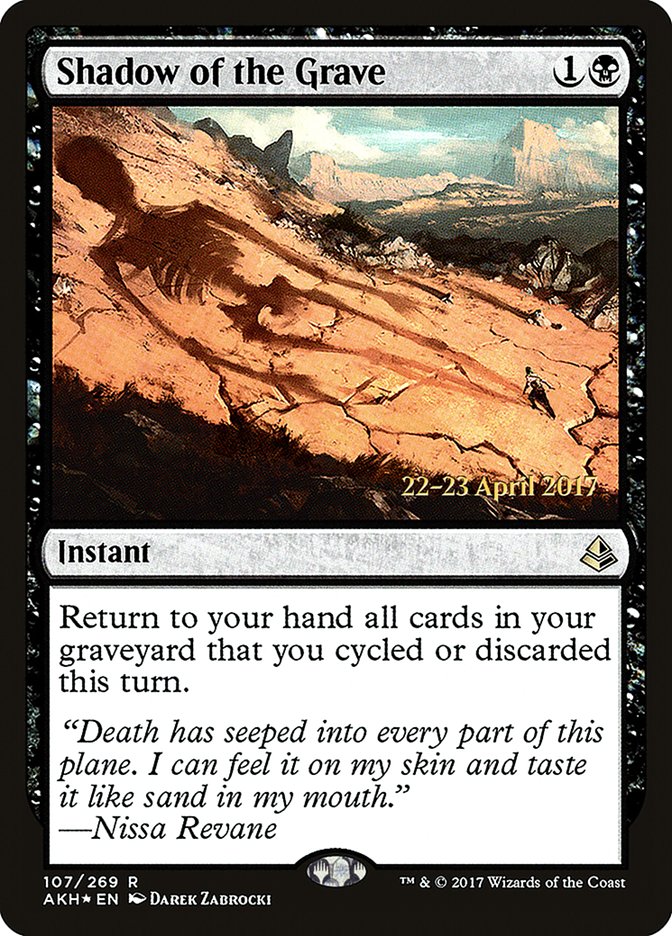 Shadow of the Grave [Amonkhet Prerelease Promos] | Boutique FDB TCG