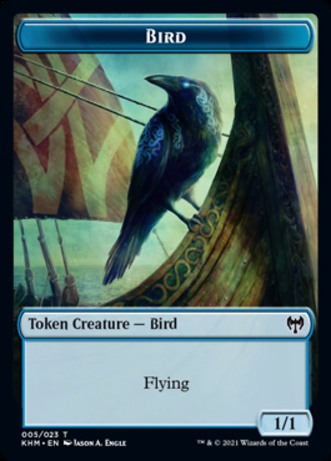 Bird Token [Kaldheim Tokens] | Boutique FDB TCG