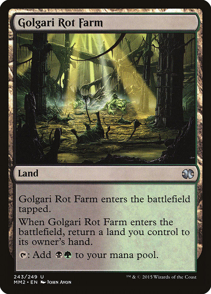 Golgari Rot Farm [Modern Masters 2015] | Boutique FDB TCG