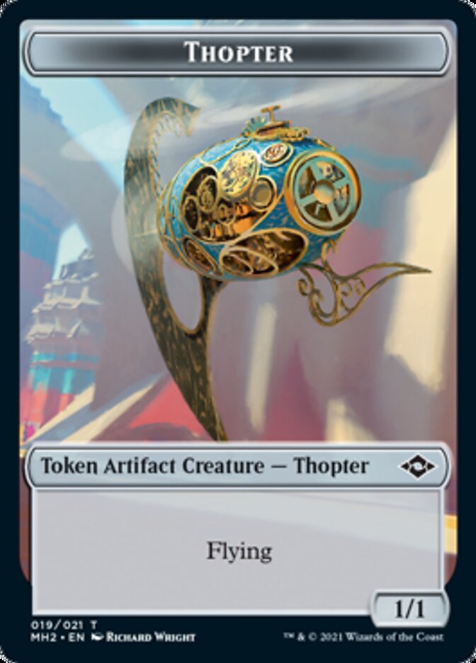 Food (17) // Thopter Double-Sided Token [Modern Horizons 2 Tokens] | Boutique FDB TCG