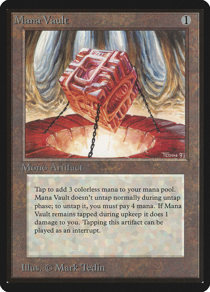 Mana Vault [Beta Edition] | Boutique FDB TCG