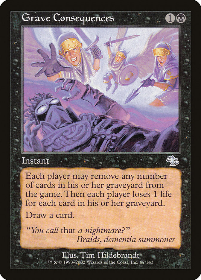 Grave Consequences [Judgment] | Boutique FDB TCG