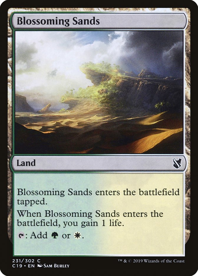 Blossoming Sands [Commander 2019] | Boutique FDB TCG