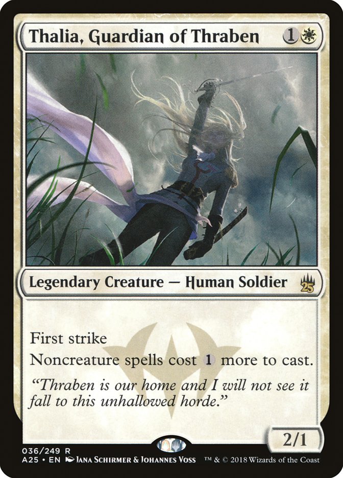 Thalia, Guardian of Thraben [Masters 25] | Boutique FDB TCG