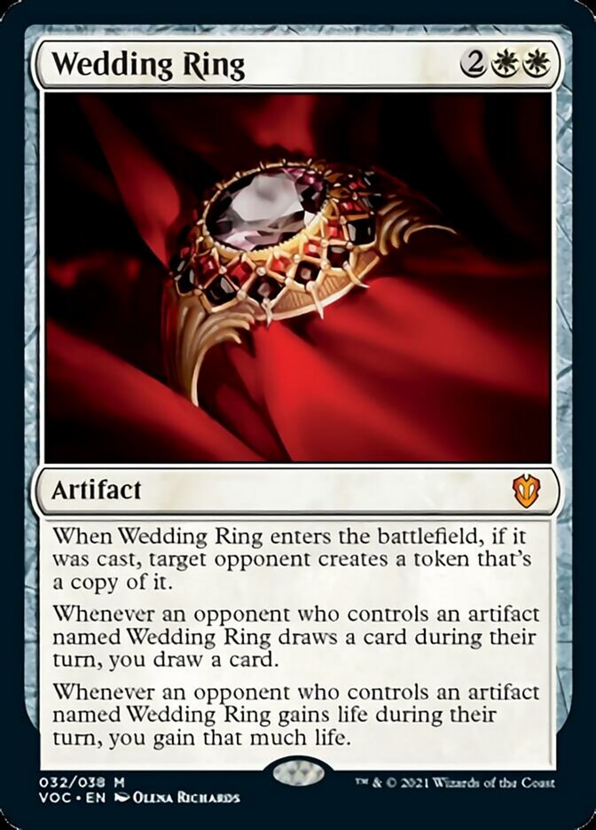 Wedding Ring [Innistrad: Crimson Vow Commander] | Boutique FDB TCG