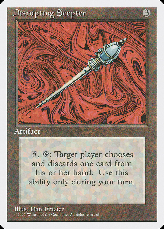 Disrupting Scepter [Fourth Edition] | Boutique FDB TCG