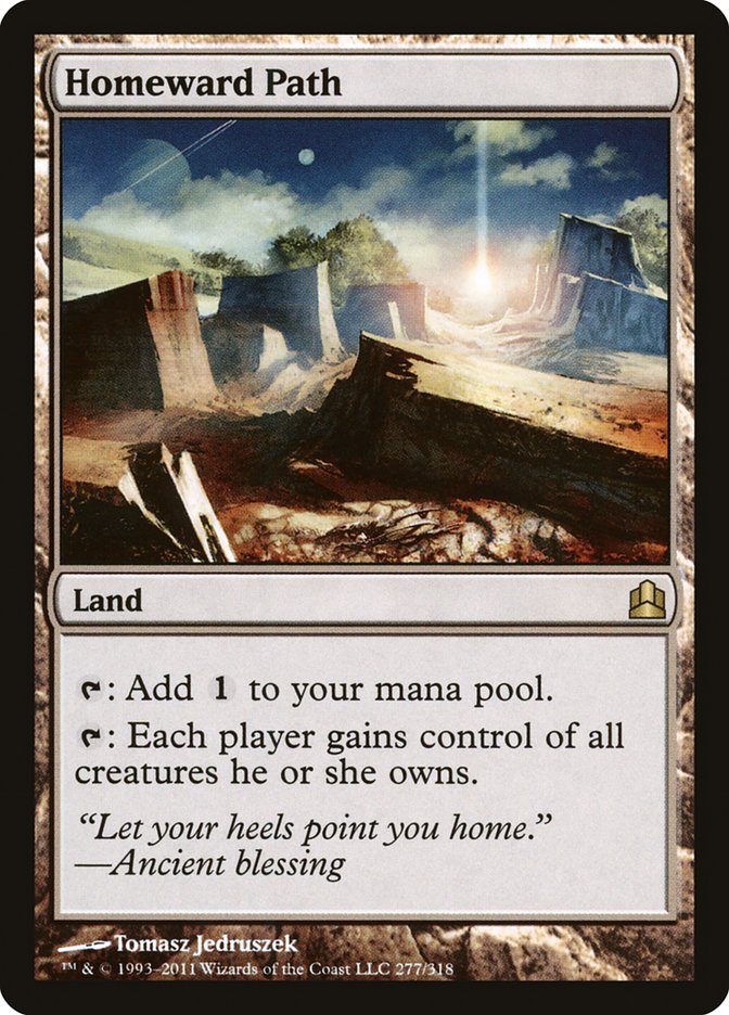 Homeward Path [Commander 2011] | Boutique FDB TCG