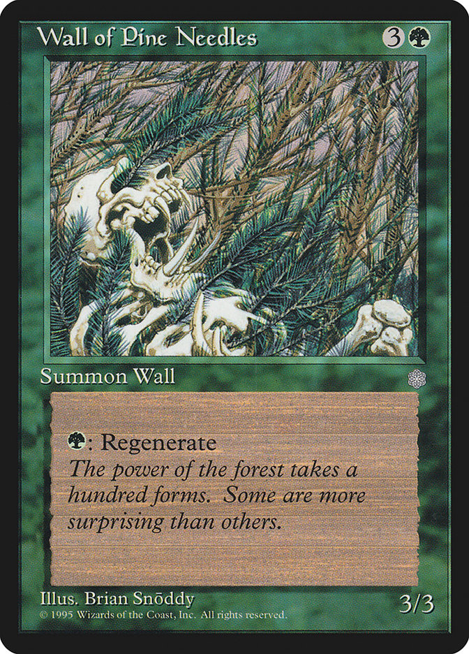 Wall of Pine Needles [Ice Age] | Boutique FDB TCG