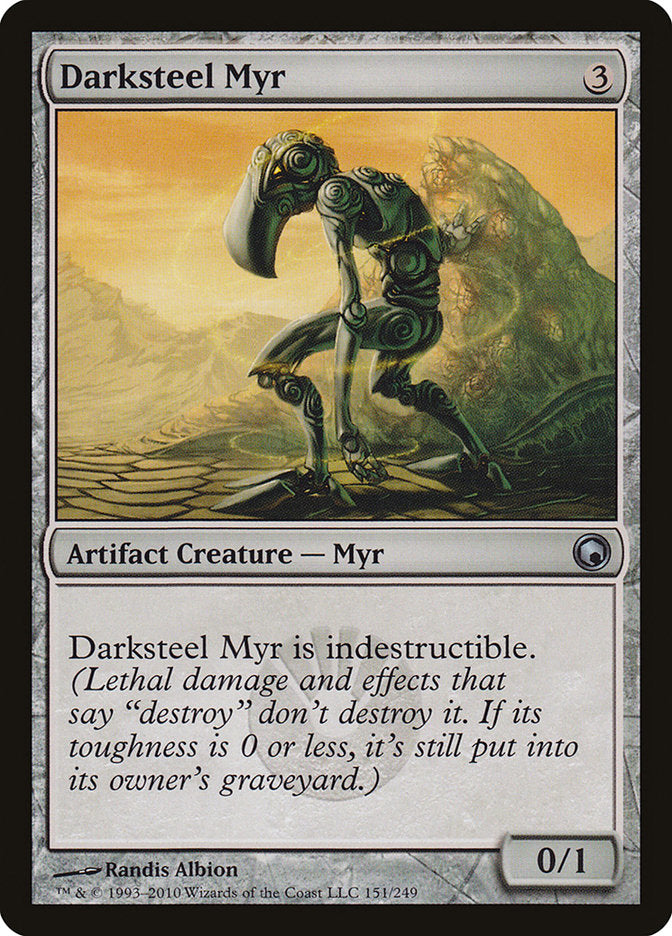 Darksteel Myr [Scars of Mirrodin] | Boutique FDB TCG