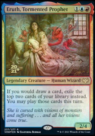 Eruth, Tormented Prophet [Innistrad: Crimson Vow Prerelease Promos] | Boutique FDB TCG