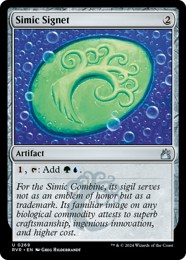 Simic Signet [Ravnica Remastered] | Boutique FDB TCG