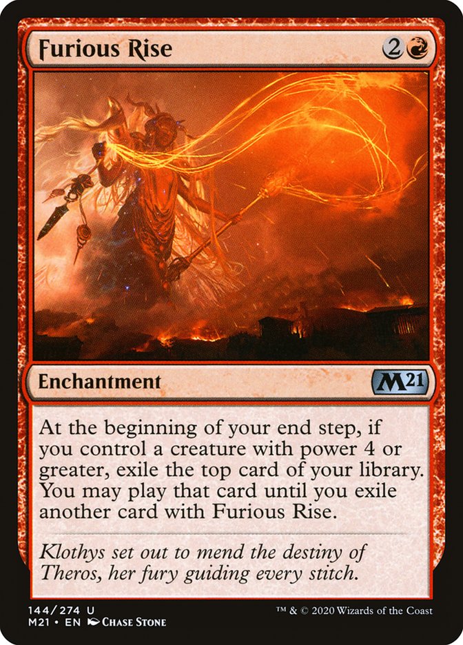 Furious Rise [Core Set 2021] | Boutique FDB TCG