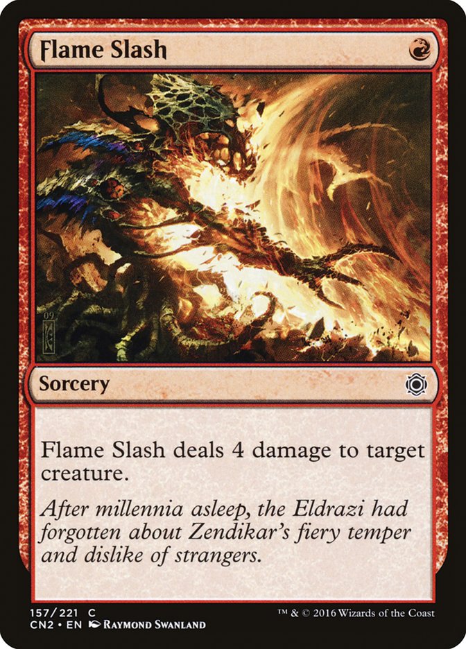 Flame Slash [Conspiracy: Take the Crown] | Boutique FDB TCG