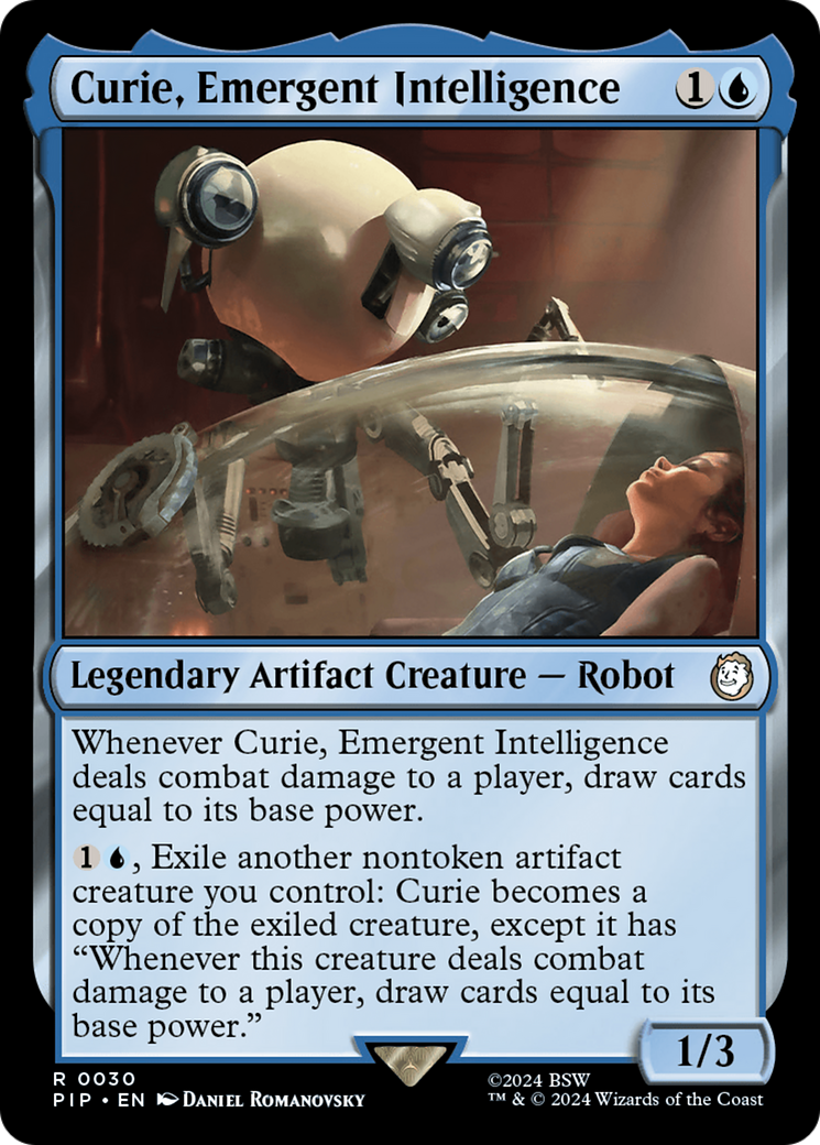 Curie, Emergent Intelligence [Fallout] | Boutique FDB TCG