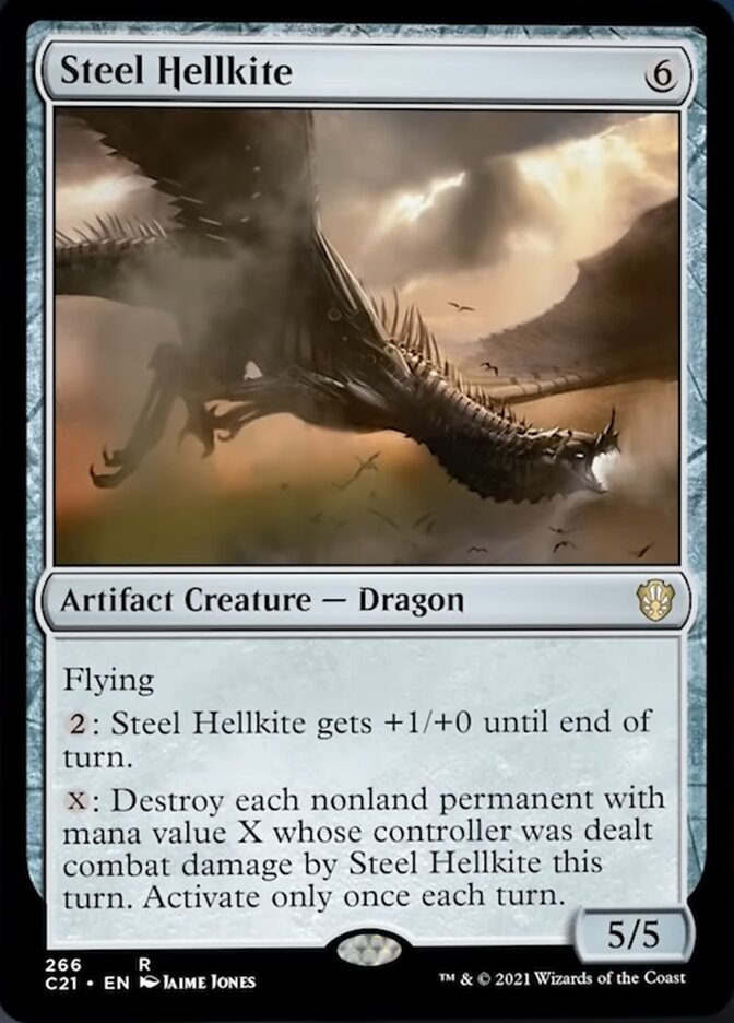 Steel Hellkite [Commander 2021] | Boutique FDB TCG