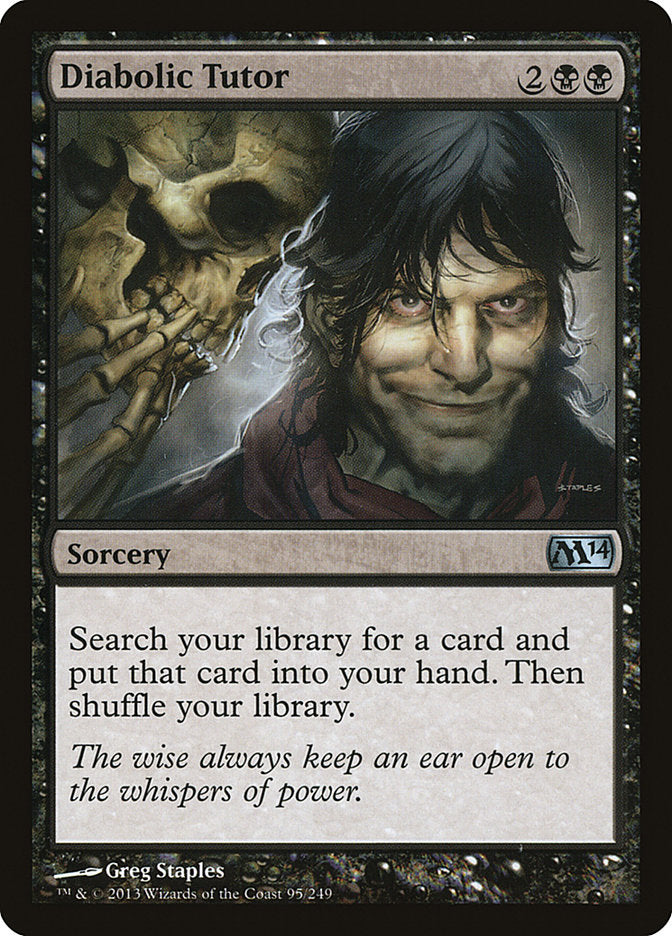 Diabolic Tutor [Magic 2014] | Boutique FDB TCG