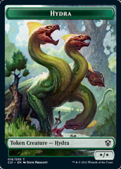 Hydra // Boar Double-Sided Token [Commander 2021 Tokens] | Boutique FDB TCG