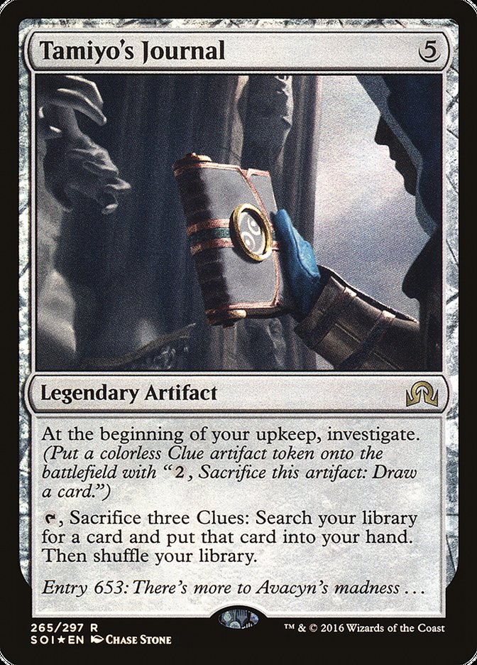 Tamiyo's Journal (Entry 653) [Shadows over Innistrad] | Boutique FDB TCG