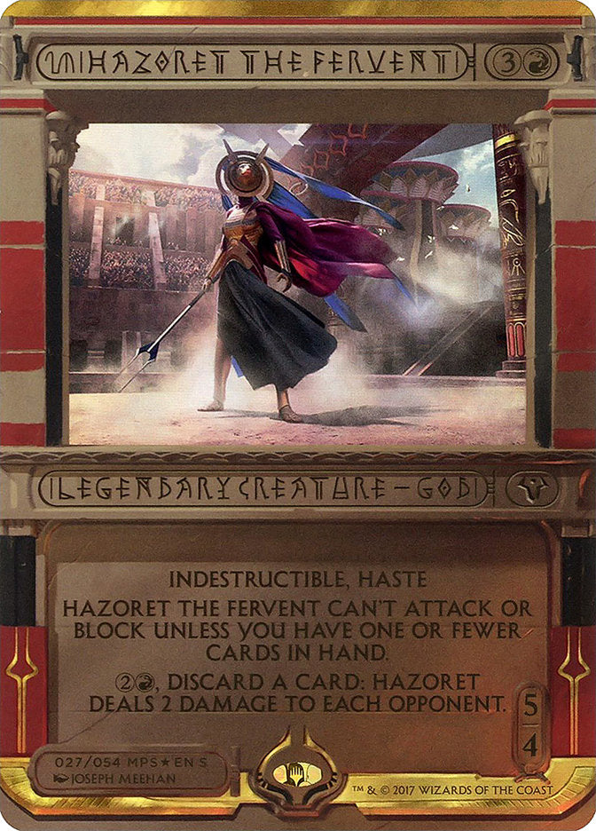 Hazoret the Fervent (Invocation) [Amonkhet Invocations] | Boutique FDB TCG