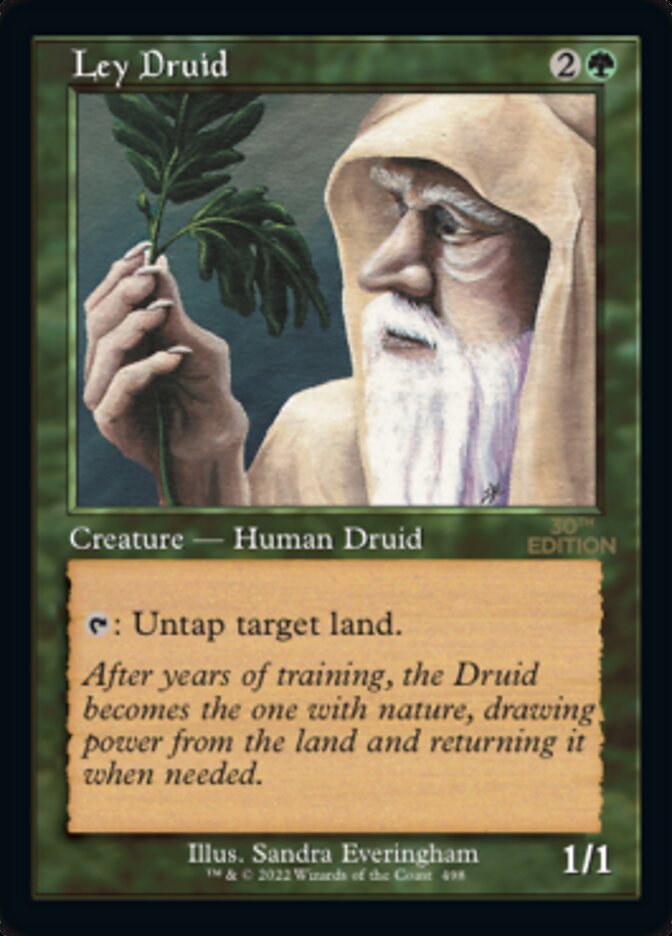 Ley Druid (Retro) [30th Anniversary Edition] | Boutique FDB TCG