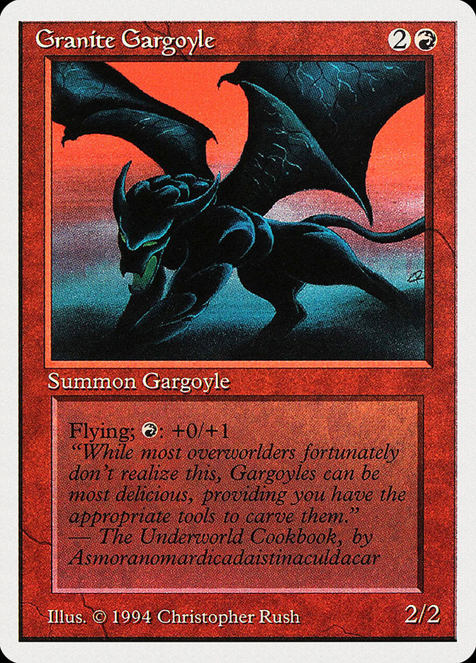 Granite Gargoyle [Summer Magic / Edgar] | Boutique FDB TCG