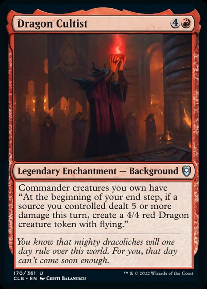 Dragon Cultist [Commander Legends: Battle for Baldur's Gate] | Boutique FDB TCG