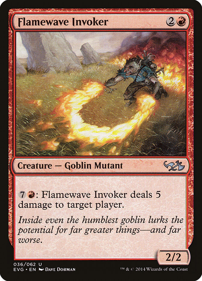 Flamewave Invoker (Elves vs. Goblins) [Duel Decks Anthology] | Boutique FDB TCG