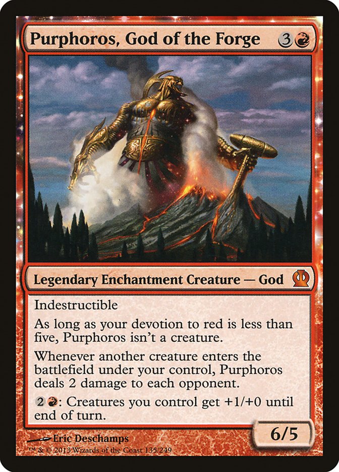 Purphoros, God of the Forge [Theros] | Boutique FDB TCG